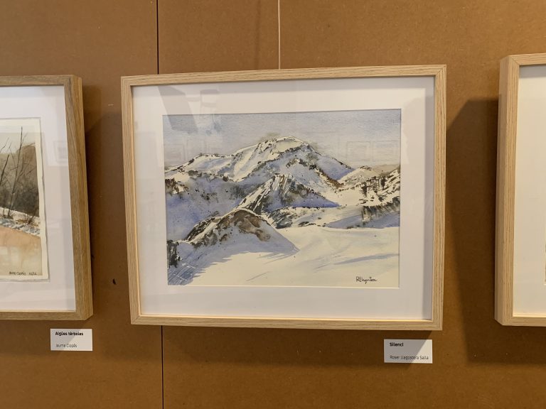 Vine a veure l’exposició del taller d’aquarel·les al fòrum de l’entitat